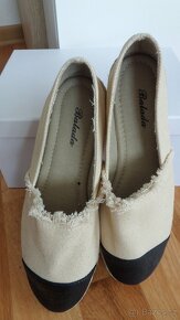 Béžové espadrilky Balada vel. 38, Top stav - 4
