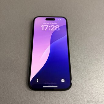 iPhone 15 128GB, 100% baterie, jako nový, 12 měsíců záruka - 4