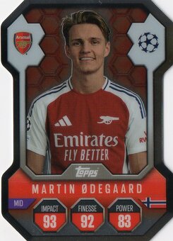 🔥🚨 Topps - Matchattax - Chrome Shield - ⚽ karty - 4