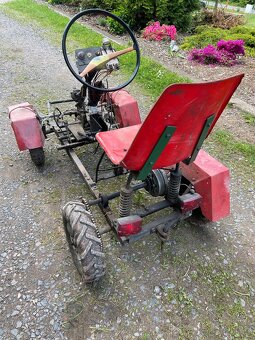 Malotraktor domácí výroby - 4