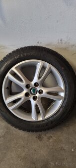 Disky Škoda/VW/Seat 6 1/2 Jx16H2 ET43 5x112 vč. pneu - 4