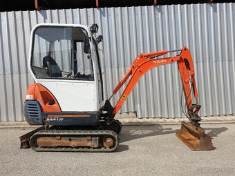 Bagr Kubota KX41-3V - hydr. svahovka, roztahovací podvozek - 4