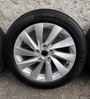 Nová kompletní sada, kola 17" MENSA + Michelin na Octavia 4 - 4