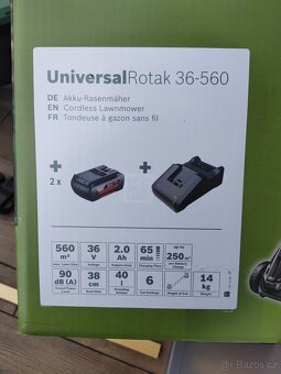 Bosch AKU sekačka UniversalRotak 36-560 - 4