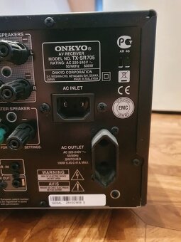 AV receiver ONKYO TX-SR705 - 4