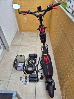 KAABO MANTIS KING GT 60V/25,4Ah s tlumičem řízení a košíkem - 4