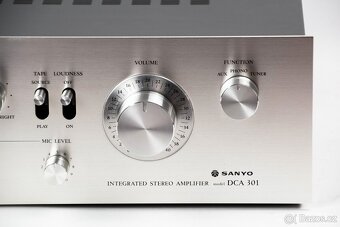 SANYO DCA-301 / analogový japonský zesilovač - 4