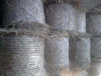 Prodám malé kulaté balíky sena - 4