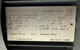 ELEKTROMOTOR S PREVODOVKOU 6,9 ot/min - 4