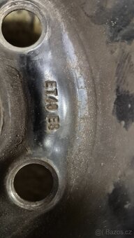 Plechové disky R15 Škoda fabia 2 - 4