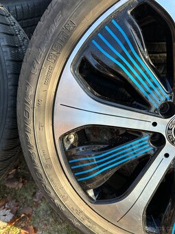 ALU KOLA MERCEDES EQC R20 LETNÍ SADA JAKO NOVÉ TOP - 4