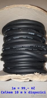 Audio kabel KLOTZ - TWINAX LY240T 2x4mm - 4