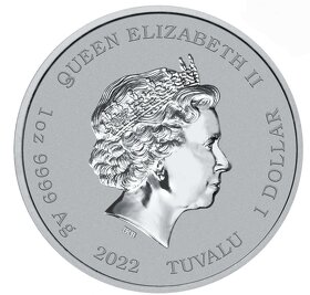 investiční střibrnné mince - Bart Simpson blister - 4