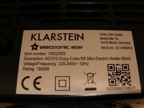 Topení teplovzdušné přenosné - 4