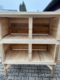 Králíkárna čtyři kotce - 4