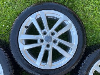 Originál R17 Audi A3 VW Škoda 5x112 zimní pneu 6 mm - 4