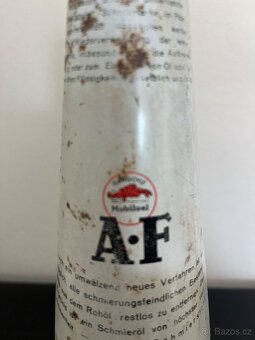 Plechovka od oleje Mobiloel AF - 4