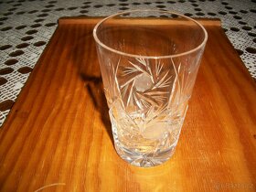 broušené sklo, novoborské, hutní sklo, - 4