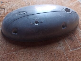 Víko motoru Jawa 250 / 559 / 353,strana spojky,zapalování - 4