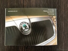 Škoda, Servisní kniha, čistá. - 4