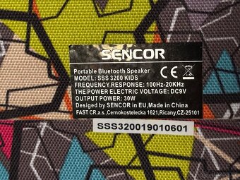Sencor ss 3200 Bluetooth reproduktor - 4