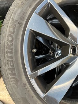 Škoda OCTAVIA 3 originál alu sada model TRIUS antracit - 4
