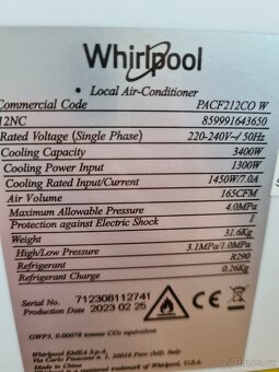Mobilní klimatizace Whirpool PACF212CO W - 4