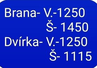 Prodám branku a dvě křidla - 4
