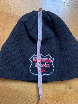 Černá pletená čepice Ultras Slavia - 4