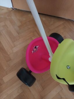 Dětská tříkolka s vodící tyčí - 4