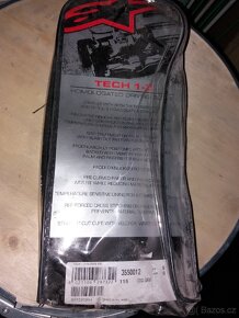 Závodní rukavice Alpinestar Tech 1-Z v Cool Grey - 4