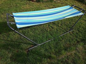 NOVÁ Zahradní postel s kovovým rámem JMS-150 - VÝPRODEJ - - 4