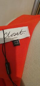 korálové šaty Closet UK 16 - 4