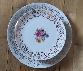 Karlovarský porcelán koláčová souprava - 4