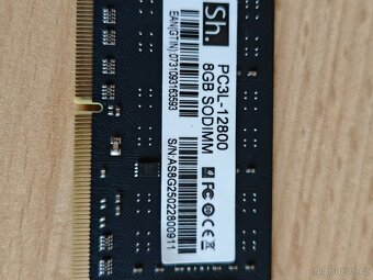 DDR3L PC3L - 12800 8GB SODIMM - 4