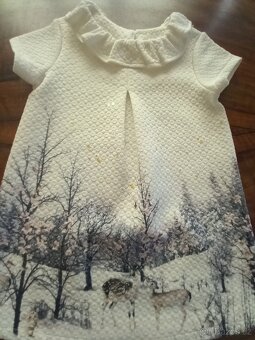 Prekrasne zimni šaty Next vel. 92 - 4