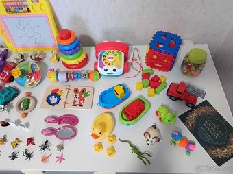 Hračky pro děti, Krteček, lodička, telefon atd. - 4