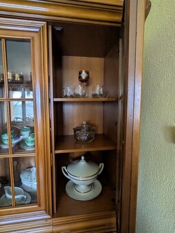 Krásná designová prosklená vitrína - 4