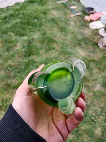 Váza hutní sklo - 4