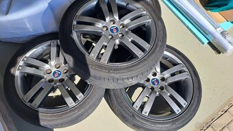 SAAB 9-3/9-5 (5x110) ALU R18 x 7,5 ET41 5-spoke Claw s pneu - 4