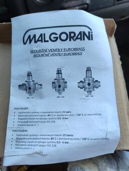 REDUKČNÍ VENTIL MALGORANI 2'' - 4