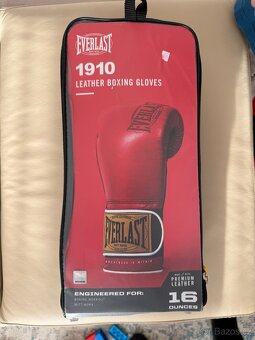 Boxerské rukavice Everlast 1910 16oz - 4