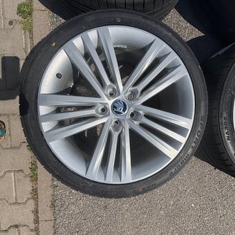 Originál alu Škoda Superb 2 Sirius 225/40 R18 - 4