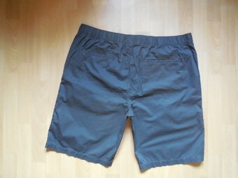 pánské Reward tm.šedé kraťasy guma plátno 64/3XL p.112-124cm - 4