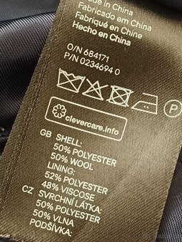 Dámský vlněný kabát - vel. 38 - 4