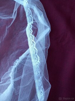 Zavinovačka s krajkou,retro síť na kočárek - 4