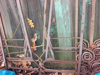 Kovaná dvoukřídlá vrata - 4