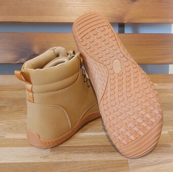 Zimní kotníkové barefoot boty - 4