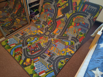 Dětský kusový koberec silnice - 4