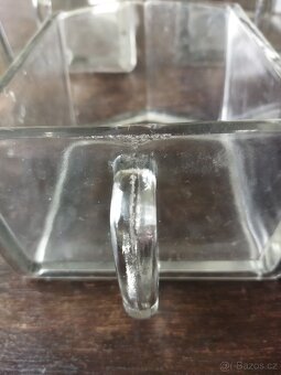 Skleněné dózy -  retro - 4